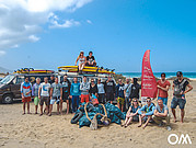 succesvol beach cleaning