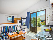 volledig ingericht appartement met uitzicht op zee in onze surfcamp in Morro Jable