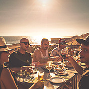 Eten in het beroemde visrestaurant Bahia